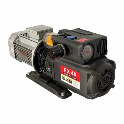 Unrestricted Air Displacement Vacuum Pump